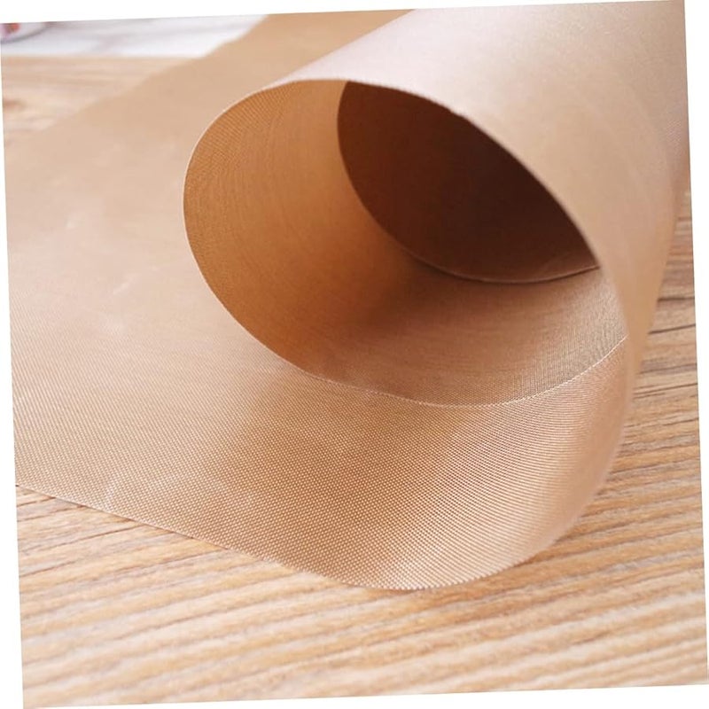 Coffee Color Non Stick High Temperature Oven Liner Grease Cooking Mat For Baking Accessory - Image 4